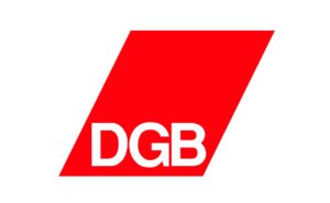 Das Logo vom DGB.