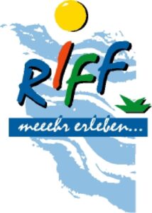 Das Logo vom Freizeitbad Riff.