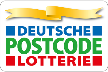 Das Logo der Deutschen Postcode Lotterie.