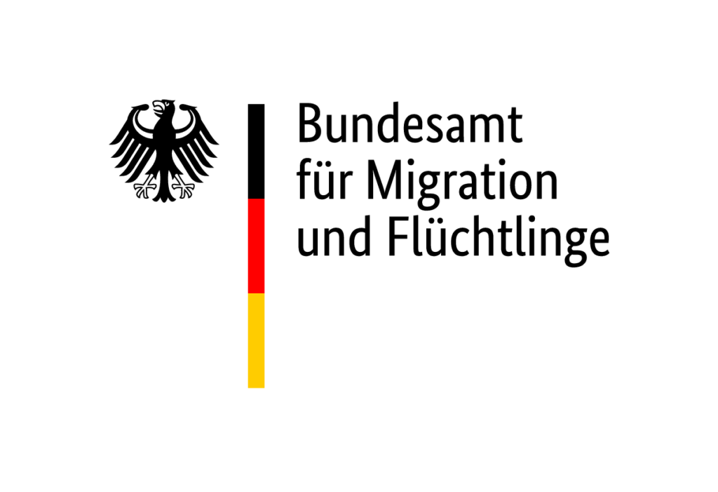 Das Logo vom Bundesamt für Migration und Flüchtlinge.