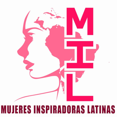 Logo der Gruppe MIL. MIL steht für Mejeres Inspiradoras Latinas