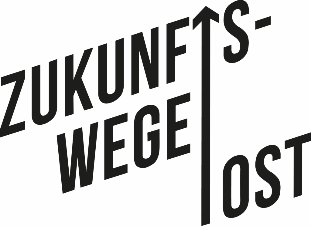 Ein Logo von Zukunftswege Ost