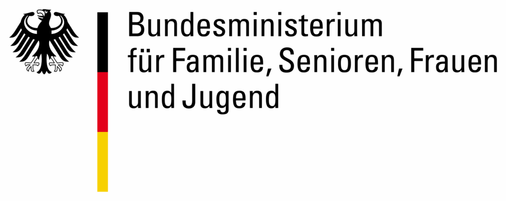 Das Logo vom Bundesministerium für Bildung, Familie, Senioren, Frauen und Jugend.